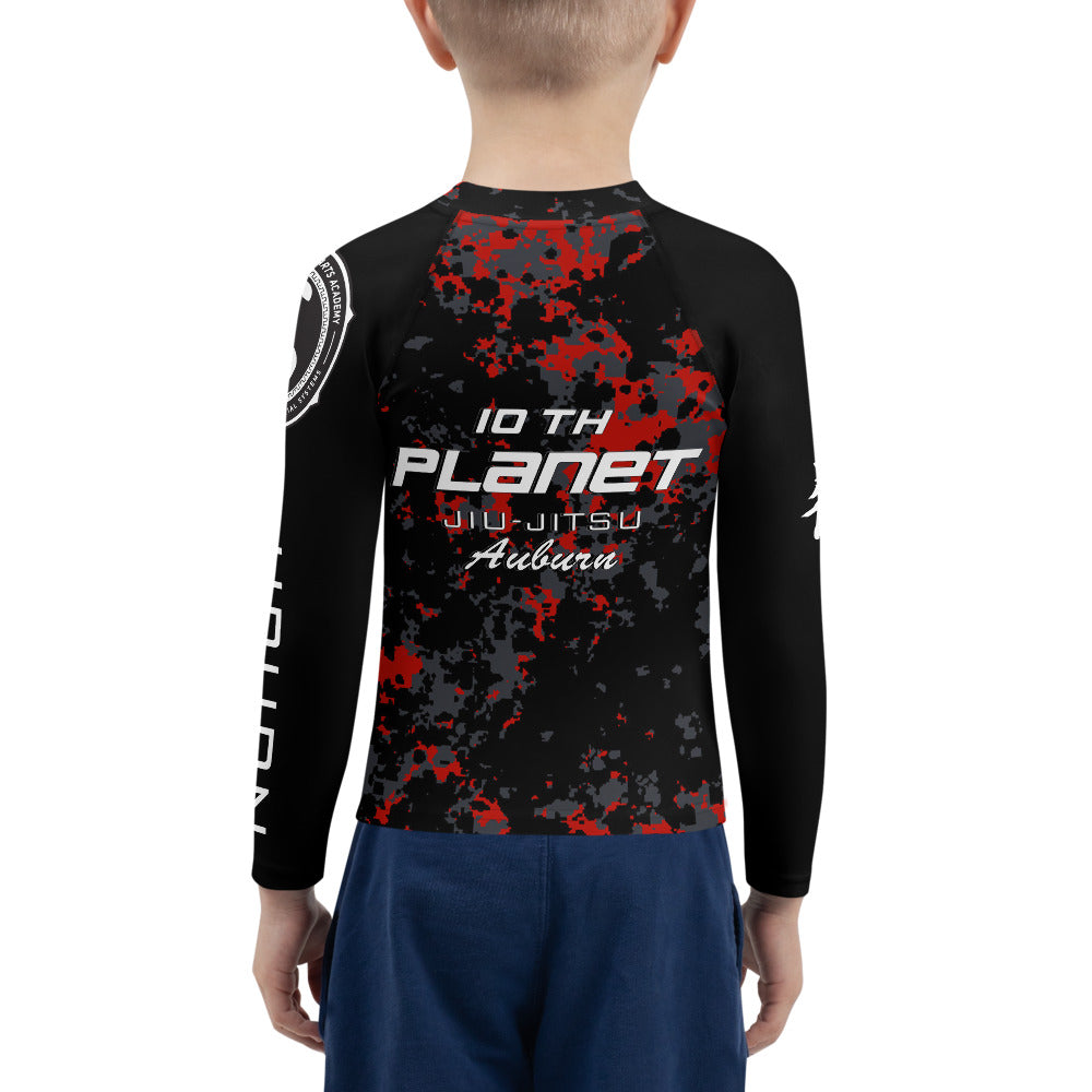 Tiny Tigers Rash Guard Digital Camo - Sizes 6 - 6X