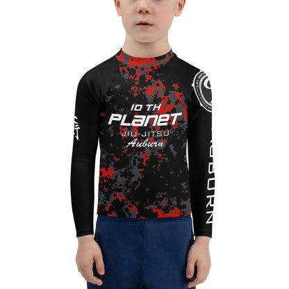 Tiny Tigers Rash Guard Digital Camo - Sizes 6 - 6X