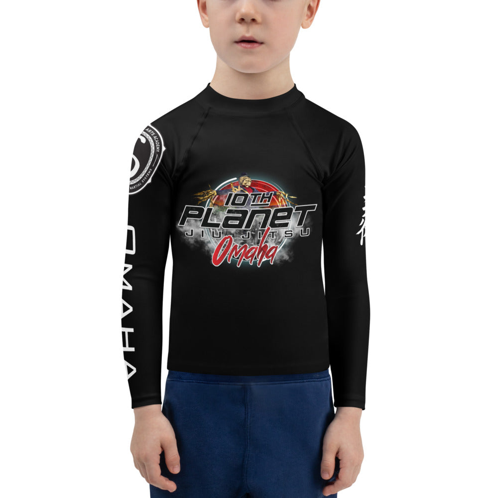 New Omaha Moon Tiny Tigers Rash Guard