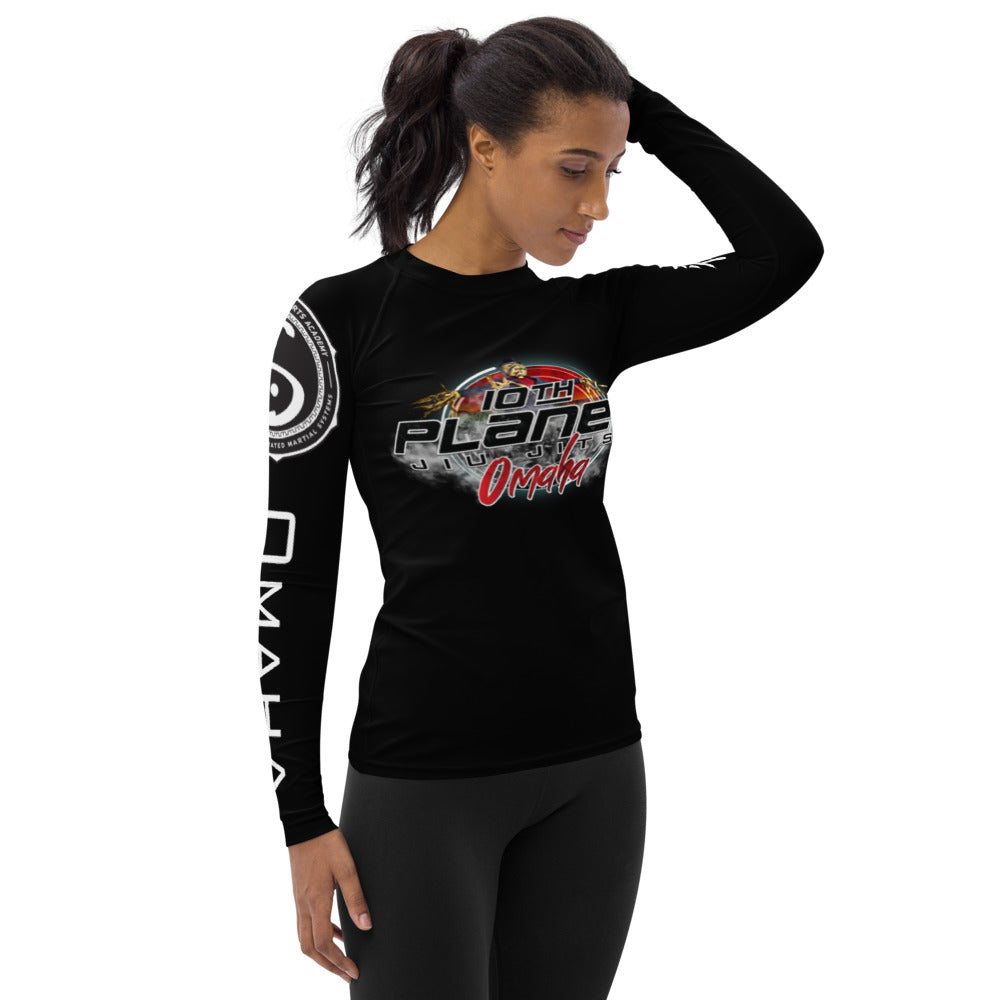 New Omaha Moon Women's Rash Guard Sizes