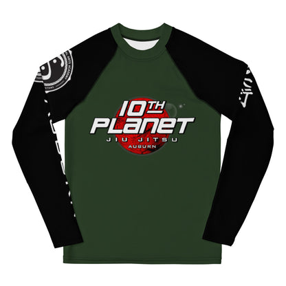 Green Moon Auburn Rash Guard Youth Sizes 8 - 20